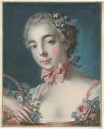 Tête de Flore (Head of Flora), by Louis-Marin Bonnet