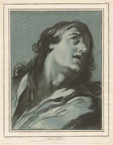 Tête de Joseph (Head of Joseph), by Louis-Marin Bonnet