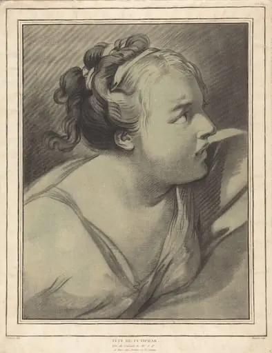 Tête de Putiphar (Potiphar's Wife), by Louis-Marin Bonnet