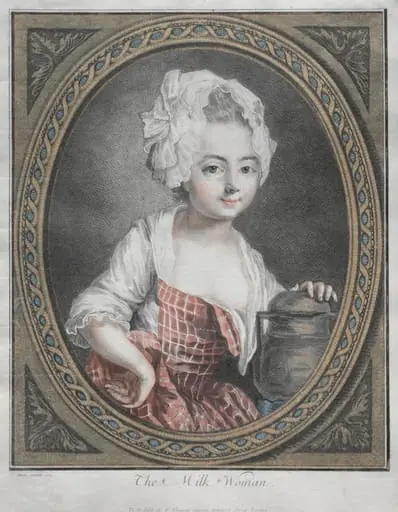 The Milk Woman, by Louis-Marin Bonnet