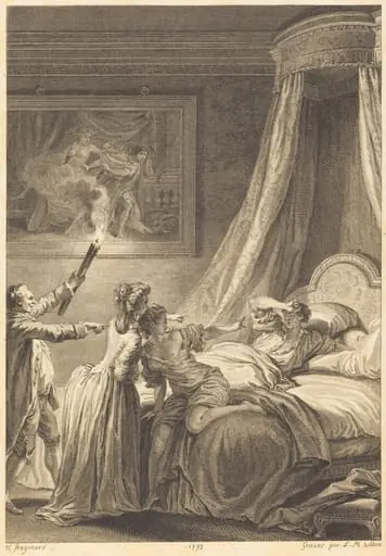 Le gascon puni, by Louis-Michel Halbou