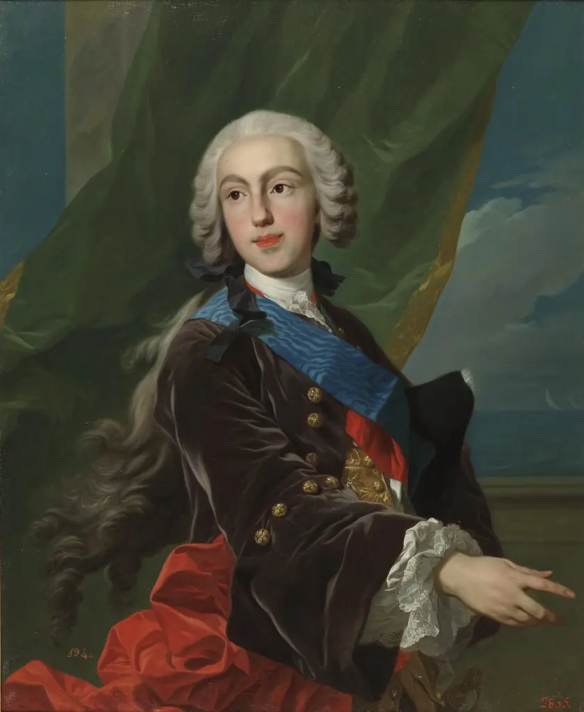 Felipe de Borbón y Farnesio, Infante of Spain, Duke of Parma, by Louis-Michel van Loo