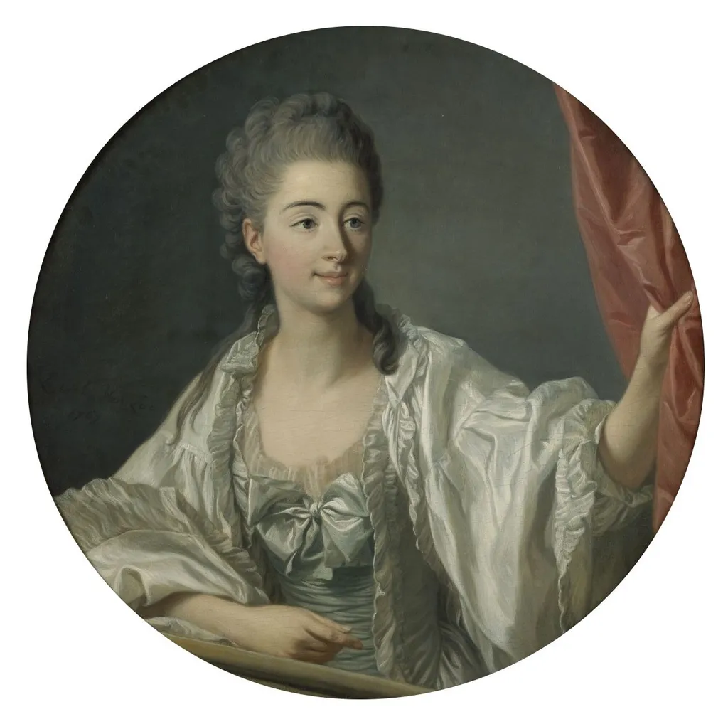 Laure-Augute de Fitz-James, Princess of Chimay, by Louis-Michel van Loo, oil, 1767