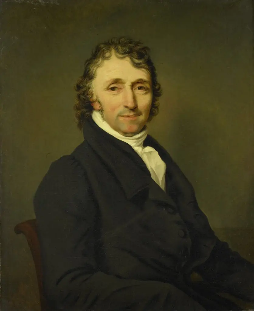 Portrait of Clemens van Demmeltraadt, Surgeon in Amsterdam, by Louis Moritz