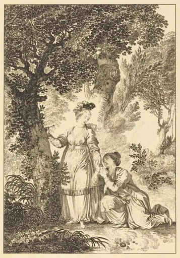 La fiancee du roi de Garbe: L'arbre, by Louis Petit