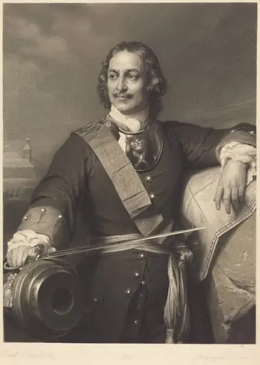 Peter the Great of Russia, by Louis-Pierre Henriquel
