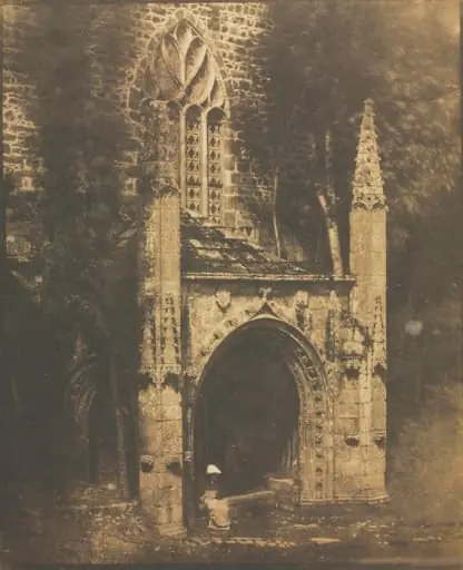 Fountain of Notre-Dame at Saint-Brieuc, Brittany, by Louis-Rémy Robert