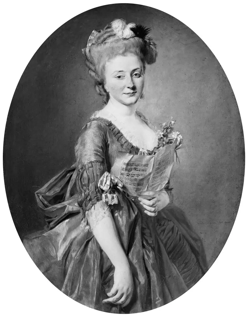 Portrait of a young Lady, by Louis Rolland Trinquesse