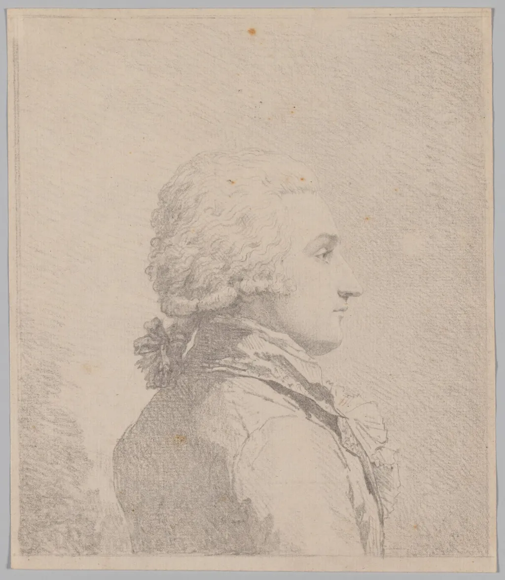 Profile Portrait of a Man, by Louis Rolland Trinquesse