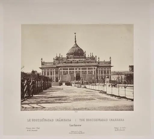 The Hoosseinabad Imambara, Lucknow, by Louis-Théophile Marie Rousselet