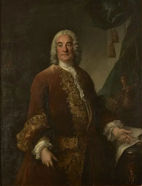 Portrait of Charles François Paul Le Normant de Tournehem (1684-1751), by Louis Tocqué