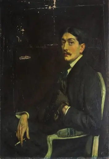 Portretul arhitectului Edmond van Saanen Algi, by Louis Valdo-Barbey