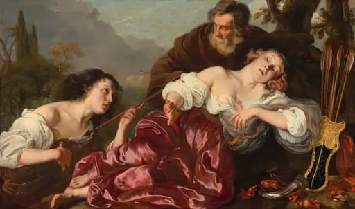 Silvio with the Wounded Dorinda, by Louis Vallée, 165
