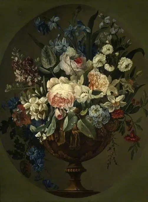 Vase of flowers, by Louis Vidal