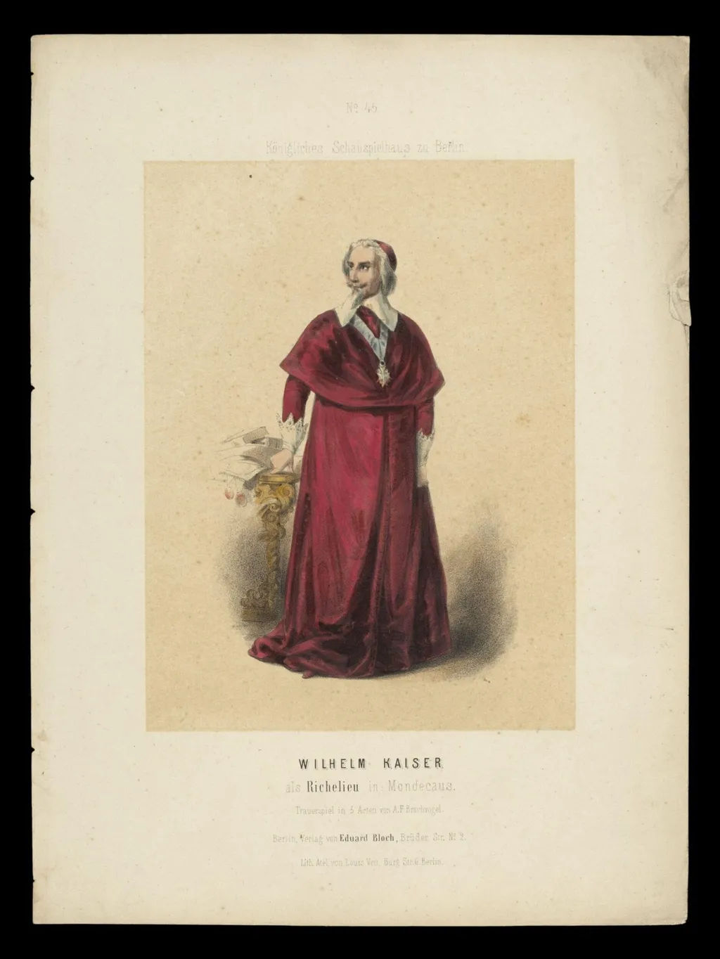 Print Collection, by Louis Viet, 1854