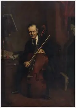 Professor W. Elsner, by Louis Werner