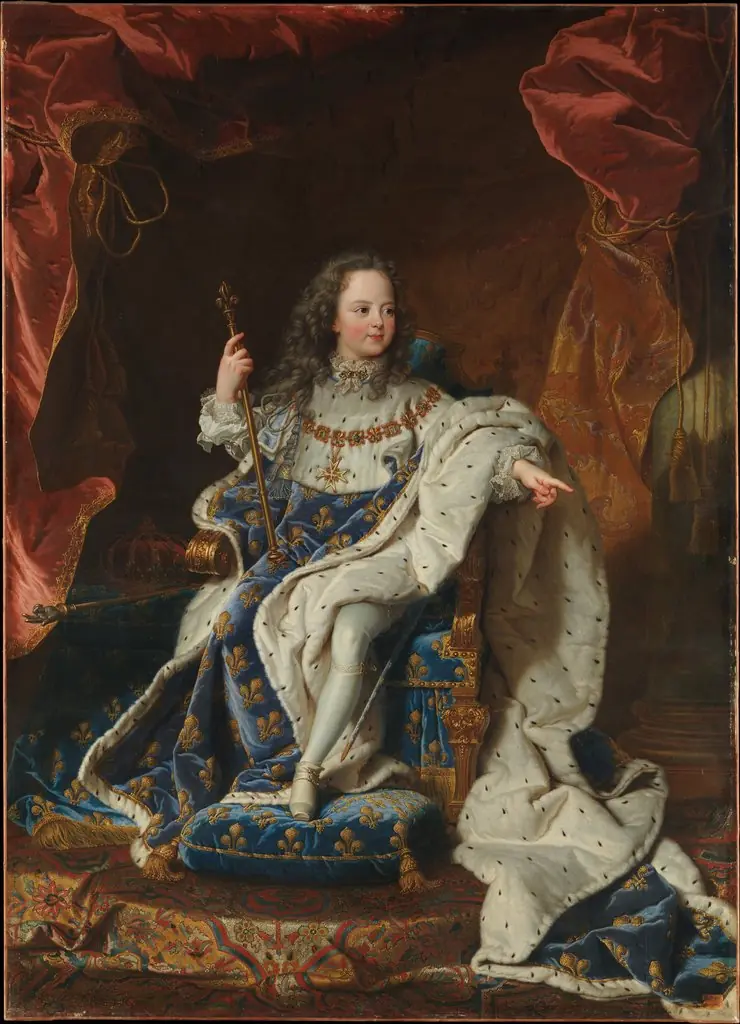 Louis XV at the Age of Five in the Costume of the Sacre