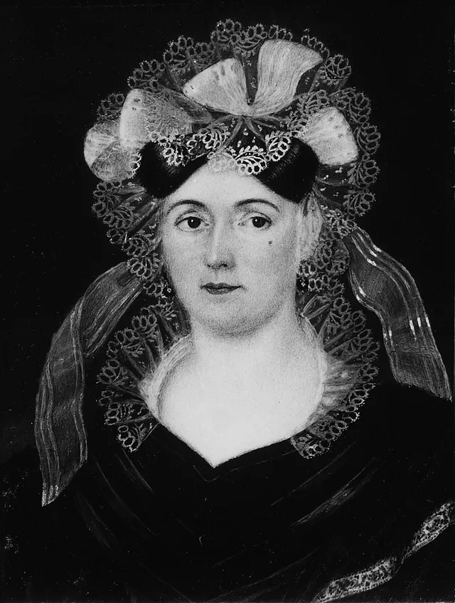 Self portrait, Louisa Catherine Strobel