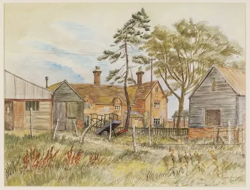 Crag Farm near Sudbourne, by Louisa Puller