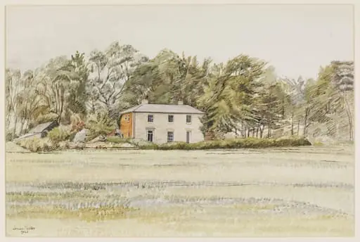 The Firs (Farmhouse) near Sudbourne, by Louisa Puller