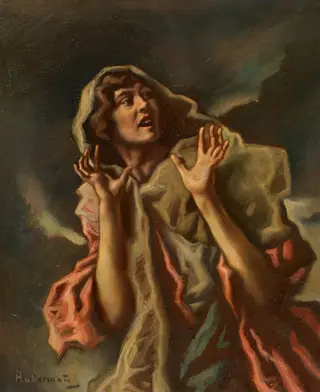 Louise, by Hugo von Habermann