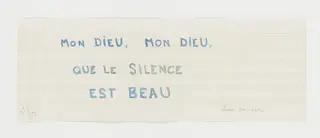 Untitled, by Louise Bourgeois, 2006