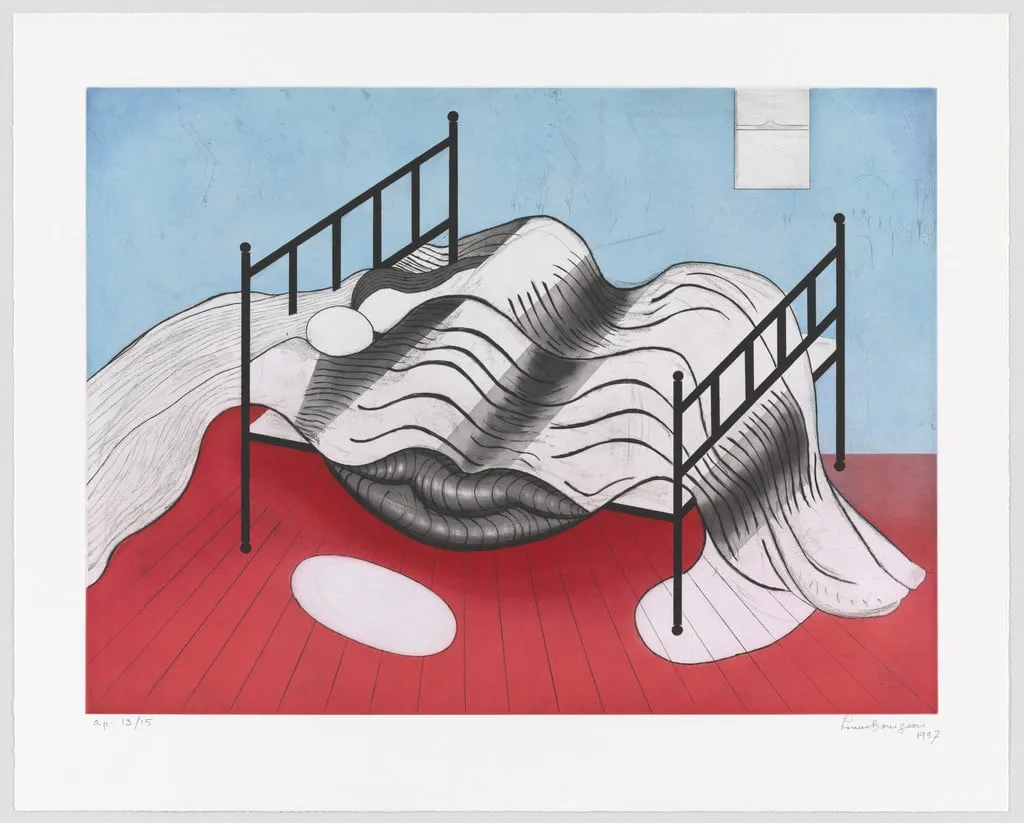 Untitled, by Louise Bourgeois, ink, 1997