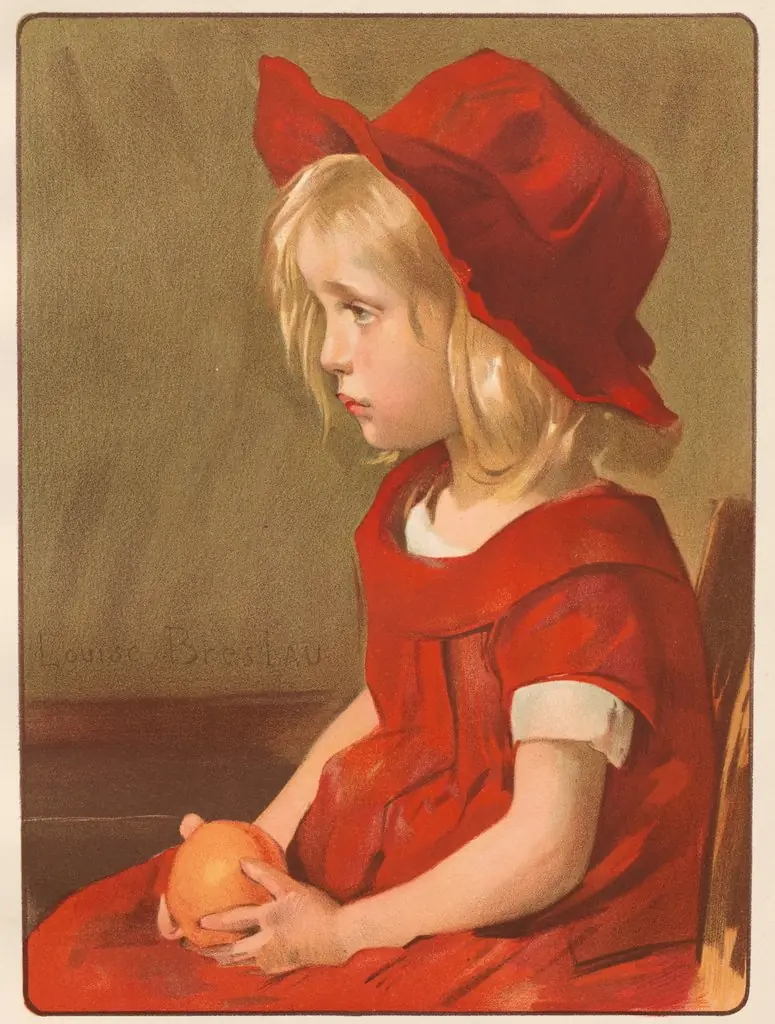 Fillette à l'Orange, by Louise Catherine Breslau