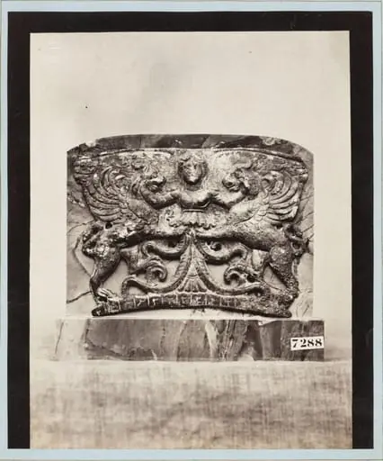 Antique bronze appliqué, by Louise Laffon