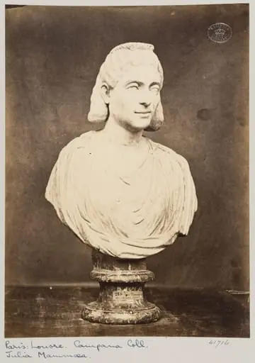 Marble bust of Julia Mammea, by Louise Laffon