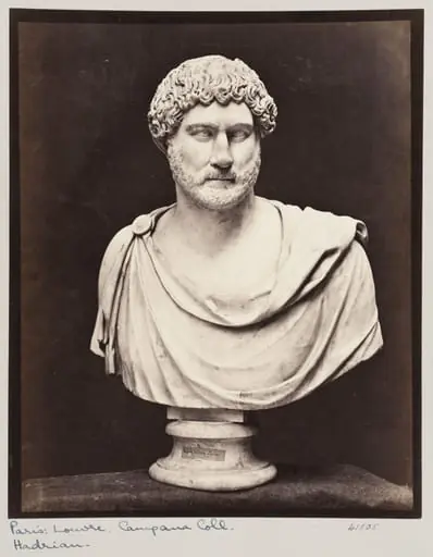 Marble Bust of the Emperor Adrian, by Louise Laffon