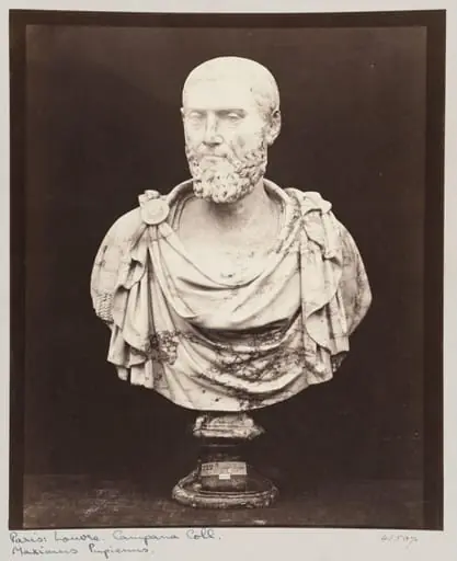 Marble Bust of the Emperor Pupienus, by Louise Laffon