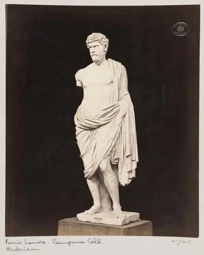 Marble statue of Aurelius Verus Ceasar, by Louise Laffon