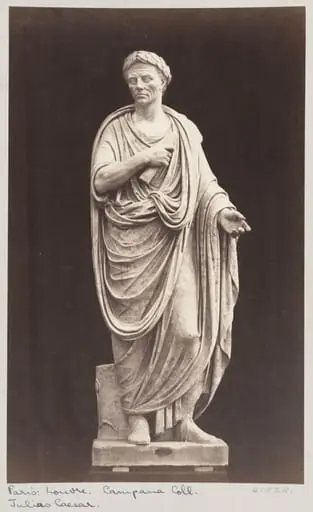 Marble Statue of Julius Caesar, by Louise Laffon