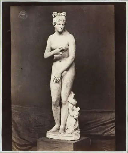 Marble Statue of Venus de Medici, by Louise Laffon