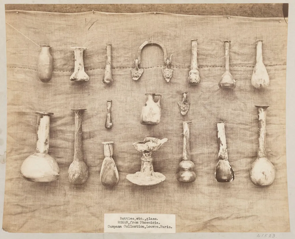 Various Phoenician Antiquities, by Louise Laffon, photographic, 1864