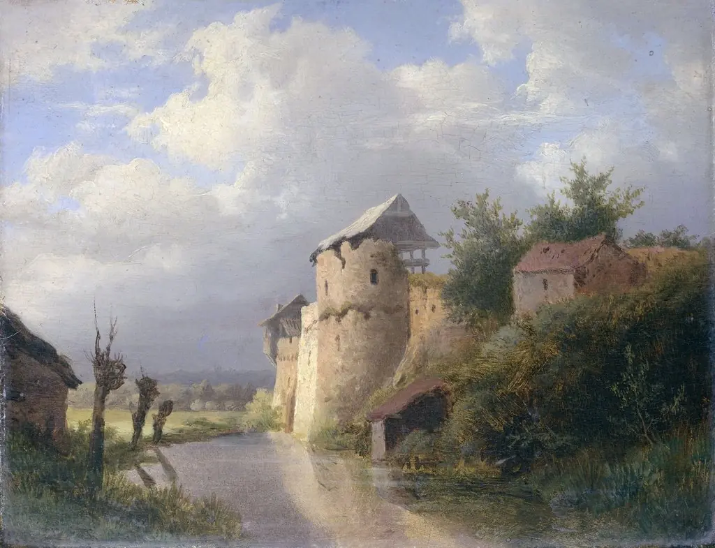 The Old Fortress, by Louwrens Hanedoes