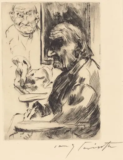 Alter Mann (Old Man), by Lovis Corinth