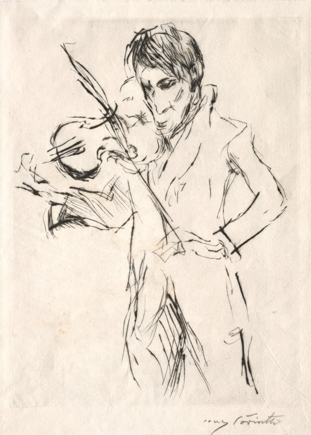 Andreas Weissgaerber, by Lovis Corinth, 1919