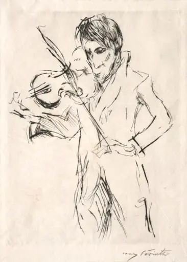 Andreas Weissgaerber, by Lovis Corinth