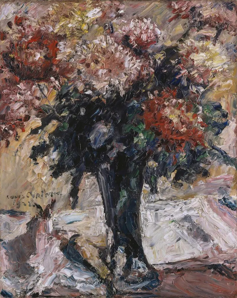 Chrysanthemen, by Lovis Corinth