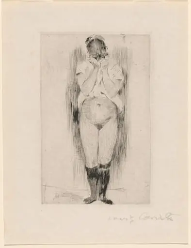 Crying Girl, by Lovis Corinth