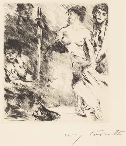 Der Harem (The Harem), by Lovis Corinth