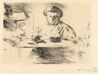 Die Gattin (Wife of the Artist), by Lovis Corinth, 1918