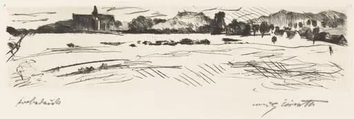 Dünenlandschaft (Landscape with Dunes), by Lovis Corinth