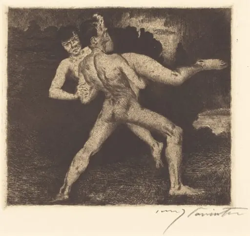 Entführung (Abduction), by Lovis Corinth