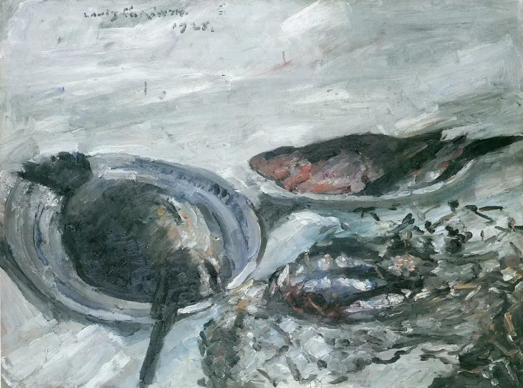 Fischstilleben, by Lovis Corinth