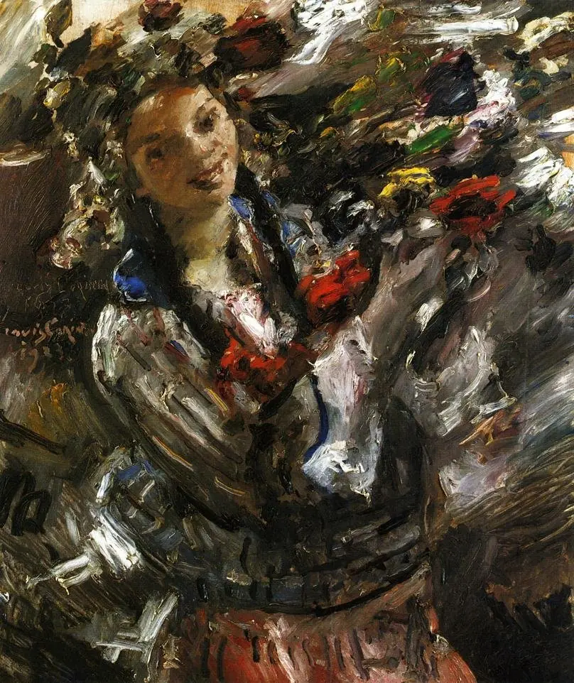 Flora, by Lovis Corinth