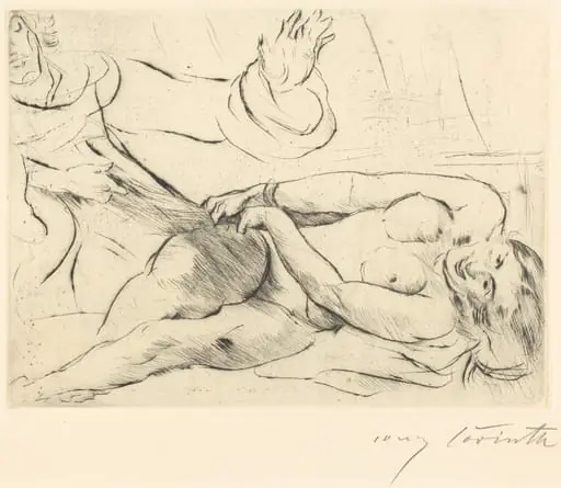 Joseph und Potiphars Weib II (Joseph and Potiphar's Wife II), by Lovis Corinth