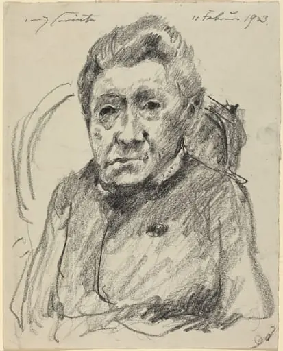 Mrs. Hedwig Berend, by Lovis Corinth